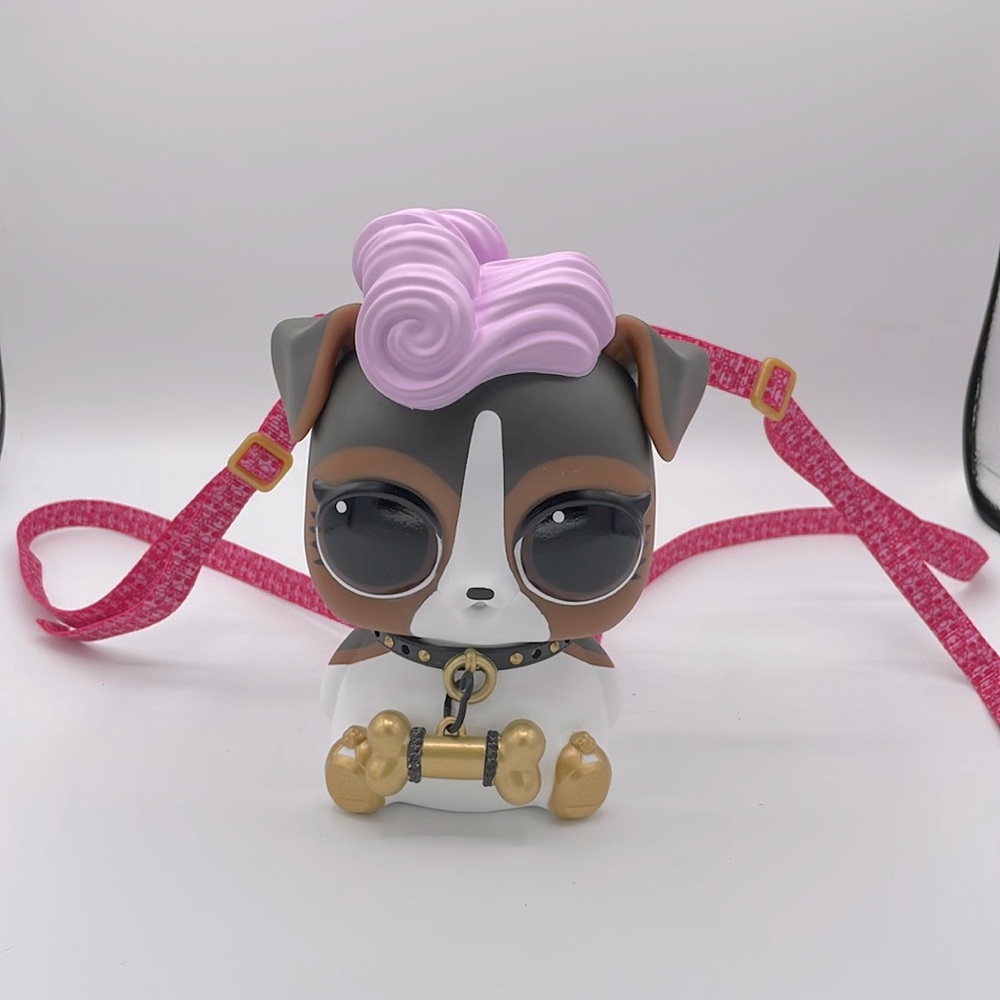 LOL Surprise D.J. K9 Biggie Pet Piggy Bank Backpack